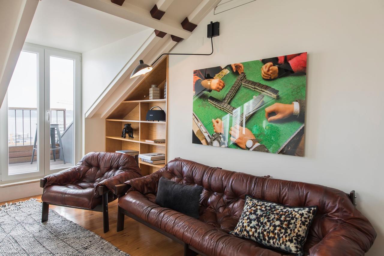 Lovelystay - Stunning Penthouse With The Best Views Lisboa Exteriör bild